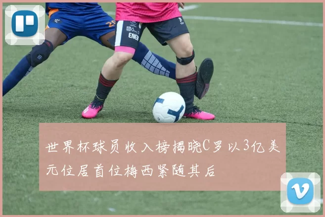 世界杯球员收入榜揭晓C罗以3亿美元位居首位梅西紧随其后